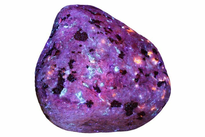 Fluorescent Yooperlite Pebble - Michigan #253914